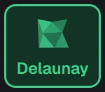 Shape in the app, set to Delaunay