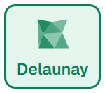 Shape in the app, set to Delaunay