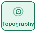 Shape in the app, set to Topography