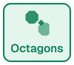 Shape in the app, set to Octagons